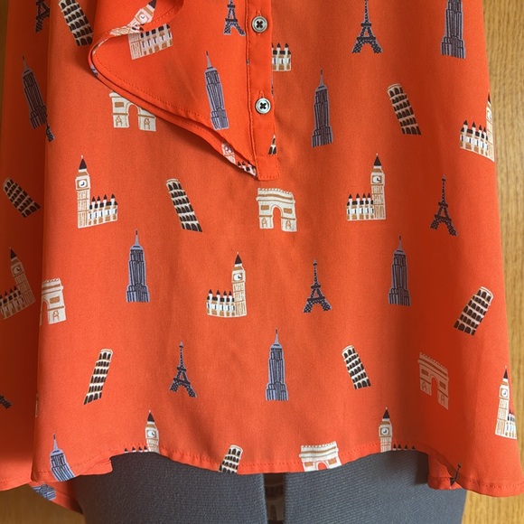 Anthro Maeve European Travel Ruffle Tank - Picture 5 of 14